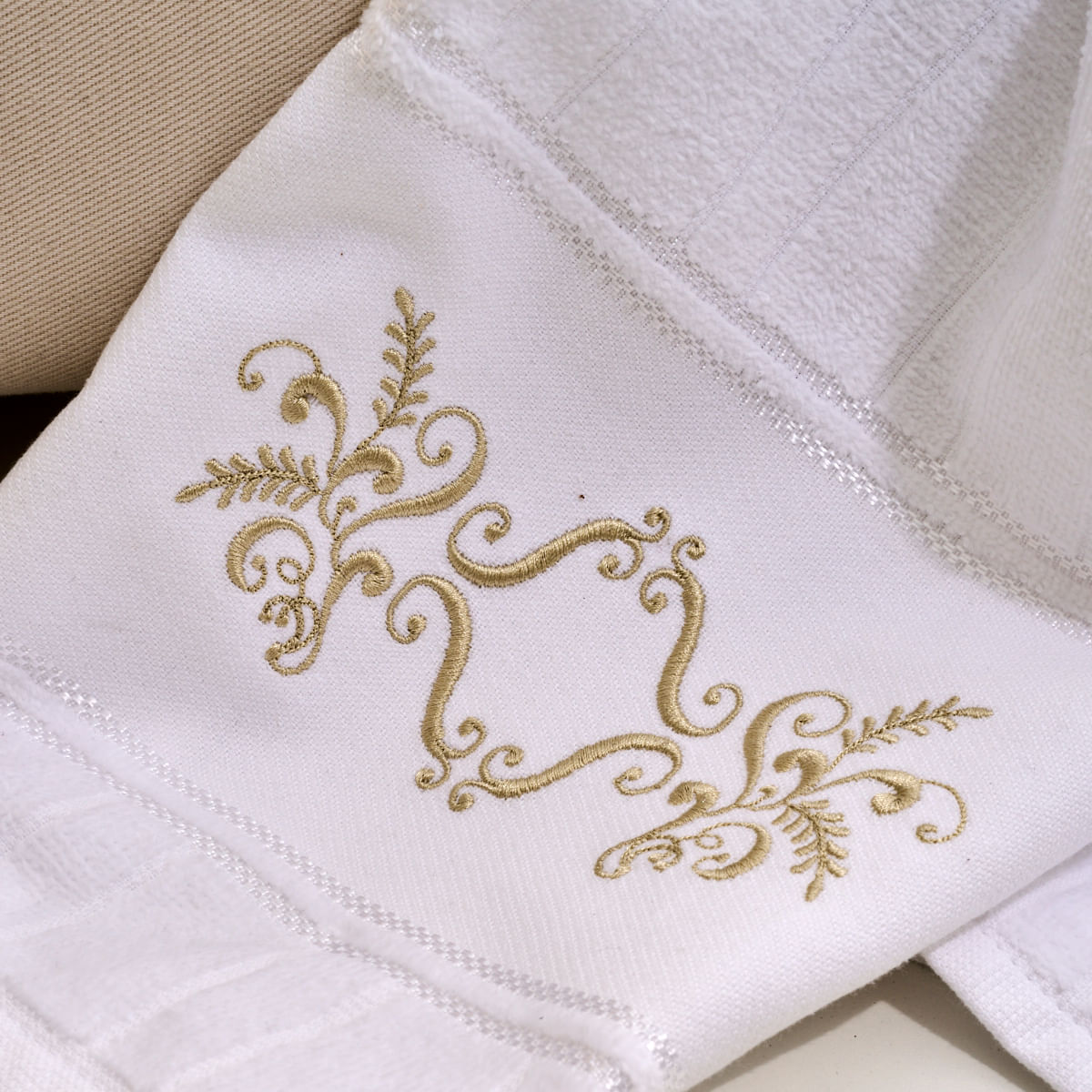 10 02 0073 Kit Lavabo Gioia Branco Bege 004